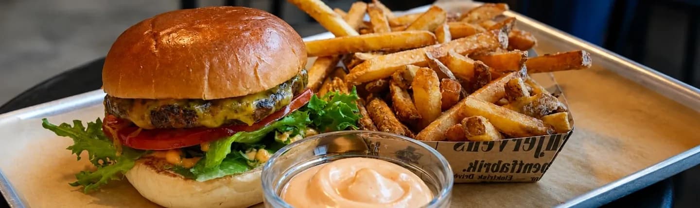 Fast casual kitchen line